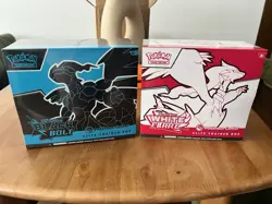 Pokemon Black Bolt and White Flare Pokemon Center Elite Trainer Box SEALED - Image 1