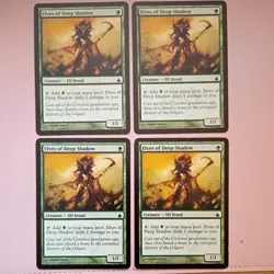 Elves of Deep Shadow (NM) x4 #161 Ravnica City of Guilds MTG Magic The Gathering - Image 1