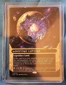 MTG Edge Of Eternities Gemstone Caverns 16 Borderless Regular Mythic - Image 5
