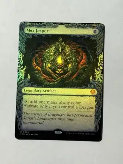 Mox Jasper TDM 325 Draconic Showcase Foil (MTG Tarkir Dragonstorm 2025) - Image 1