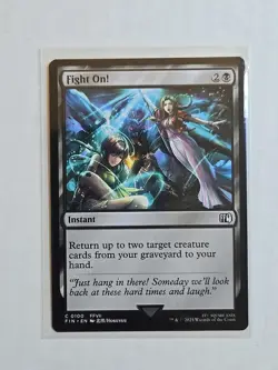 Fight On! - Final Fantasy - NM - MTG Magic - Common - Instant - Image 1