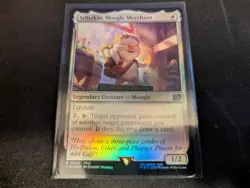 MTG Magic the Gathering FOIL Stiltzkin, Moogle Merchant FIN! - Image 1