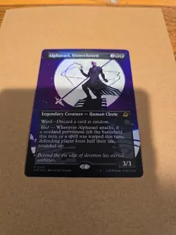 x1 Alpharael, Stonechosen - Foil - Borderless M MTG Edge of Eternities - Image 2