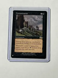 Contamination 123/350 (MTG Urza's Saga 1998) - Image 1