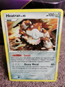 Heatran Legends Awakened 30/146 Pokemon Holo Rare NM - Image 1