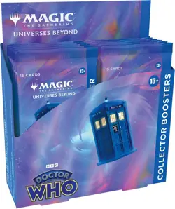 MTG Doctor Who Collector Booster Box New Sealed Universes Beyond 195166228846 - Image 1