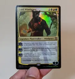 MTG FOIL "Lord Windgrace" NM C18 #43 Standard Size - Free Shipping - Image 1