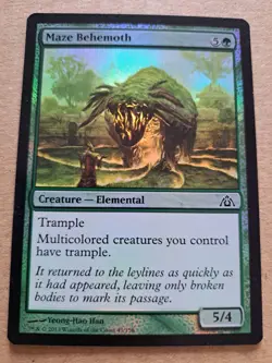 Maze Behemoth - Foil Dragon's Maze - MTG 043 - Image 1