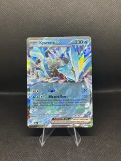 Kyurem ex 028/086 Black Bolt & White Flare Double Rare Holo Pokemon TCG NM/M - Image 1