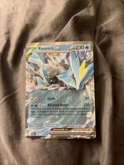 Kyurem ex 028/086 Black Bolt & White Flare Double Rare Holo Pokemon TCG NM/M - Image 1