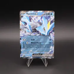 Kyurem ex 028/086 Black Bolt & White Flare Double Rare Holo Pokemon TCG NM/M - Image 1