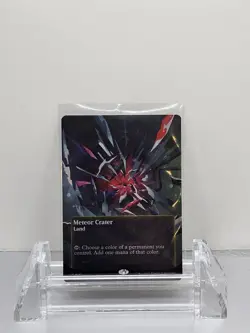 MTG - Edge Of Eternities - Meteor Crater GALAXY FOIL - Stellar Sights - IN HAND! - Image 1