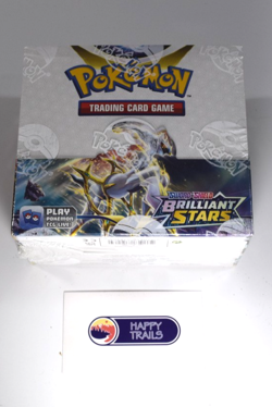 Pokemon TCG Sword & Shield Brilliant Stars Factory Sealed Booster Box - Image 1