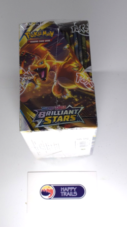Pokemon TCG Sword & Shield Brilliant Stars Factory Sealed Booster Box - Image 3