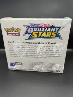 Pokemon TCG Sword & Shield Brilliant Stars Factory Sealed Booster Box - Image 3
