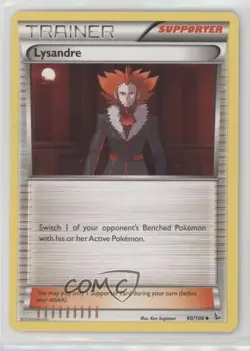 Lysandre Pokemon XY Flashfire #90 1bu3 - Image 1