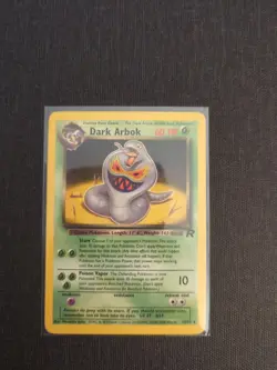 Pokemon TCG Dark Arbok Card 19/82 Regular LP Condition - Image 1