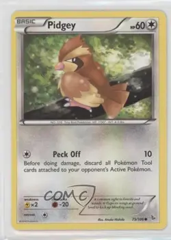Pidgey Pokemon XY Flashfire #75 15fy - Image 1