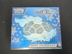 Pokemon Stellar Crown Elite Trainer Box (ETB) New Sealed - Image 1