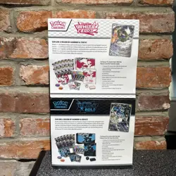 Pokemon Black Bolt and White Flare Pokemon Center ETB, IN HAND Ships Today! TCG - Image 4