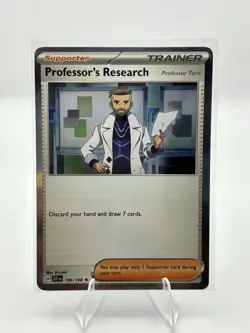 PROFESSOR'S RESEARCH 2023 POKEMON SCARLET & VIOLET RARE HOLO 190/198 Q3384 - Image 1