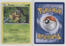 Seedot Pokemon XY Flashfire #5 6wp - Image 3