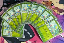 Surskit Reverse Holo - 001/182 - Paradox Rift Pokemon 2023 - Image 3