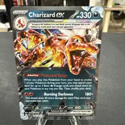 Charizard ex 054/091 - Pokemon TCG - Paldean Fates Double Rare - M/NM - Image 1