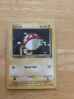 Voltorb 69/82 Pokemon Team Rocket Set Vintage Unlimited LP - Image 1