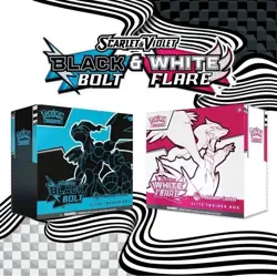 Pokemon Center Black Bolt & White Flare Elite Trainer Box ETB - Image 1
