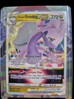 Hisuian Goodra VSTAR 136/196 World Championship 2024 Signed Pokemon TCG MINT - Image 1