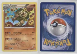 Golem Pokemon XY Flashfire #47 10cj - Image 3