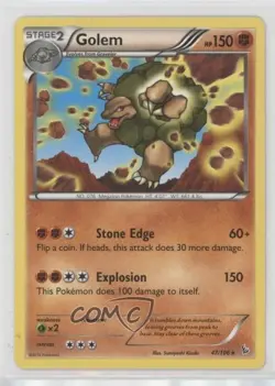 Golem Pokemon XY Flashfire #47 0l2 - Image 1
