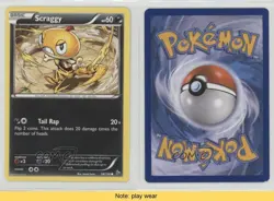 Scraggy Pokemon XY Flashfire #58 READ 2f4 - Image 3
