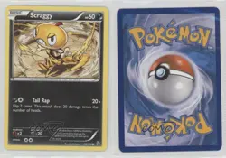 Scraggy Pokemon XY Flashfire #58 1bu3 - Image 3