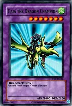 1x Gaia the Dragon Champion - Unl NM Eng YuGiOh - Retro Pack (2020 Date Reprint) - Image 1