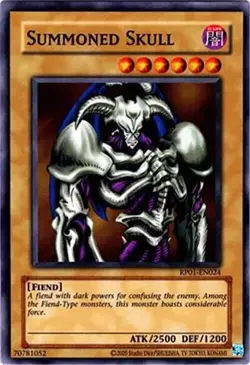 1x Summoned Skull - Unlimited NM Eng YuGiOh - Retro Pack (2020 Date Reprint) - Image 1