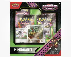 Pokemon Shrouded Fable SV6.5 Kingambit Illustration Collection SV6.5 New Sealed - Image 1