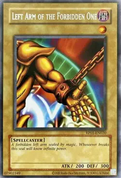 1x Left Arm of the Forbidden One NM Eng YuGiOh - Retro Pack (2020 Date Reprint) - Image 1