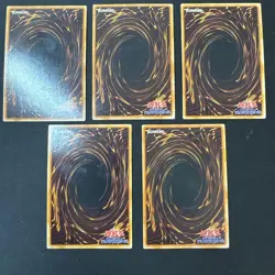 Yugioh PG-65 PG-64 PG-63 PG-62 PG-61 Exodia 2nd Season Secret Rare Set of 5 - Image 5