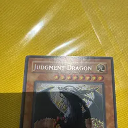 YUGIOH JUDGMENT DRAGON SECRET RARE LODT-EN026 1ST EDITION NM - Image 3
