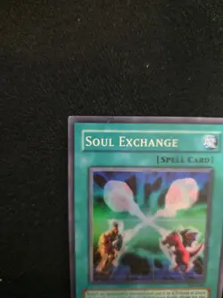 Yugioh Soul Exchange SDY-041 Super Rare Holo Unlimited Original Print Vintage - Image 2