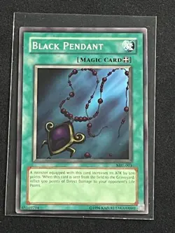 Black Pendant MRL-003 YuGiOh Magic Ruler - Image 1