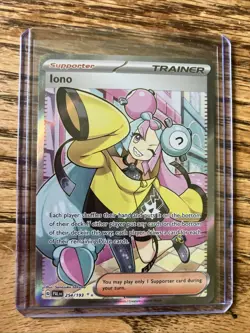 🔥Pokemon TCG Iono Sv02 Paldea Evolved Holo Ultra Rare Card 254/193 NM Condition - Image 1