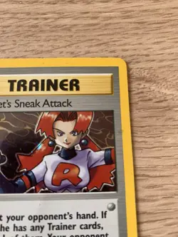 Pokemon Team Rocket TCG Rocket's Sneak Attack 1st Edition Holo Card 16/82 Rare - Image 4