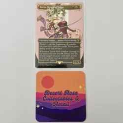 MTG Terra Herald of Hope 204 Borderless Regular Commander: Final Fantasy FIC - Image 1