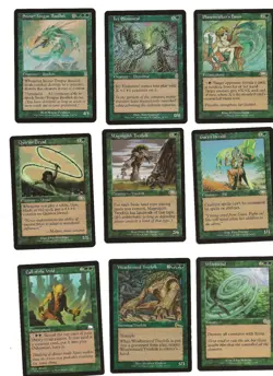 Magic the Gathering Green Lot Mixed 22 Cards MTG - Image 1