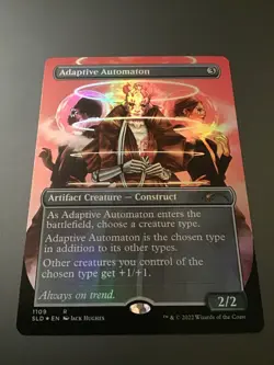 MTG Secret Lair #1109 Adaptive Automaton Borderless Foil NM - Image 1
