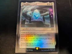 MTG Magic the Gathering FOIL The Wind Crystal FIN! - Image 1
