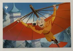 SDCC 2025 MTG x Avatar the Last AIrbender Promo Art Print Postcard Lobby Card BN - Image 1